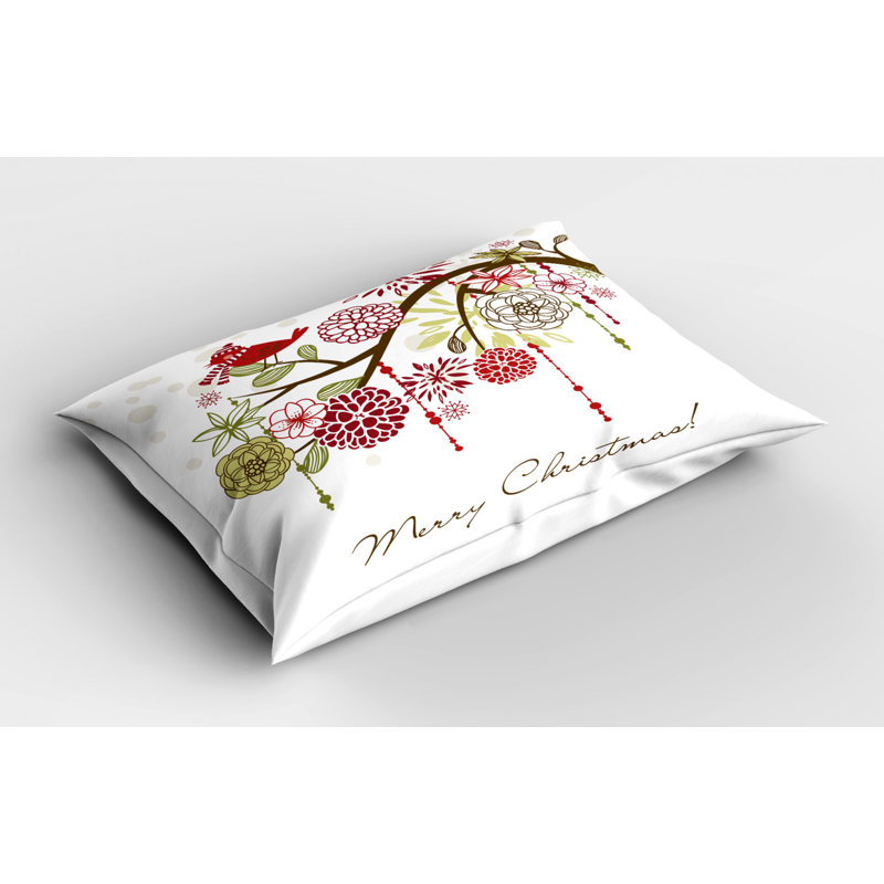 Polyester Floral Sham Set, King