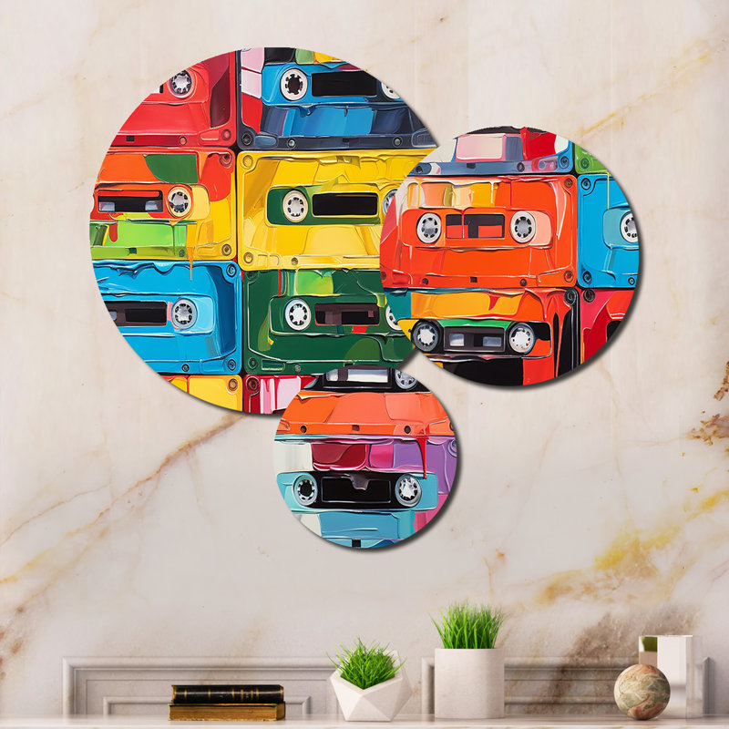 Entertainment Wall Decor on Metal