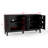 Storage Cabinet With 4 Doors Modern Sideboard Adjustable Shelves-850356372