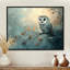 Gentle Owl at Night - hibou, art mural-362025987-362025985-362025997