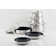 ProBond 10-Piece TITUM® Nonstick Set (1.5Qt and 3Qt Covered Saucepans, 8Qt Covered Stockpot, 3.5Qt Covered Sauté with Helper Handle, 8.5" and 11" Open Skillets)