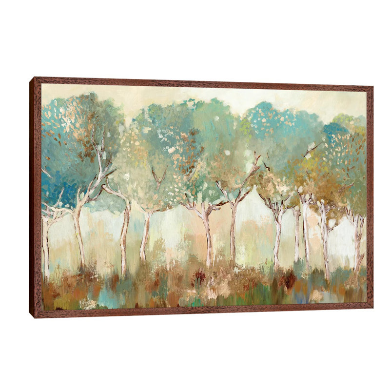 Golden Sunlight by Allison Pearce - Print on Canvas, 152.5 cm H x 101.5 cm W, Brown Framed