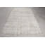 Tapis blanc moderne en laine 70,1 x 109,4 po Modern Patchwork