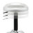 Adjustable Height Stainless Steel Swivel Stool
