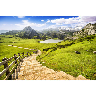 Lake Ercina - Wrapped Canvas Print