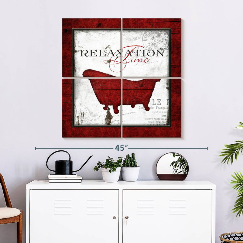 Kerrick Crimson Relaxation Time, H 32 po x l 32 po
