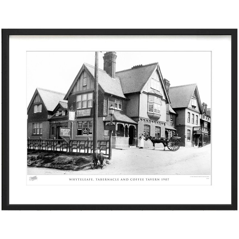 Whyteleafe, Tabernacle And Coffee Tavern 1907 by Francis Frith - Single Picture Frame Print, 45cm H x 60cm W x 2.3cm D