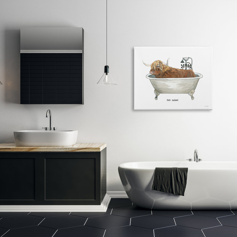«Get N nu» par Cindy Jacobs - impression, H 30 po x l 40 po x P 1,5 po, Toile tendue
