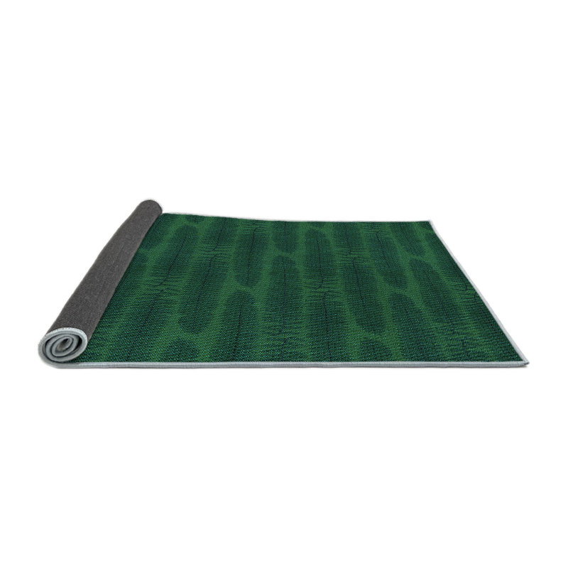 Tapis vert en laine McMullen, Rond 6 pi