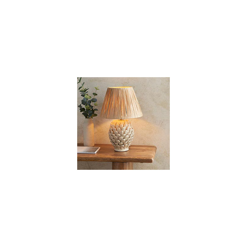 Layered Leaf Table Lamp