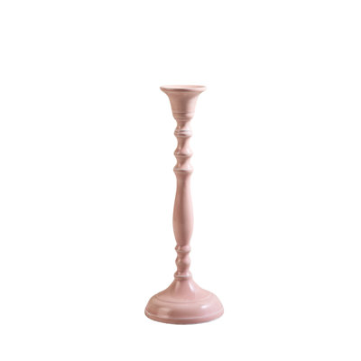 Porte-bougie rose moyen Nera