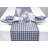 Gingham Checks - 100% Pure Linen Table Runner-1799098277-1803717232