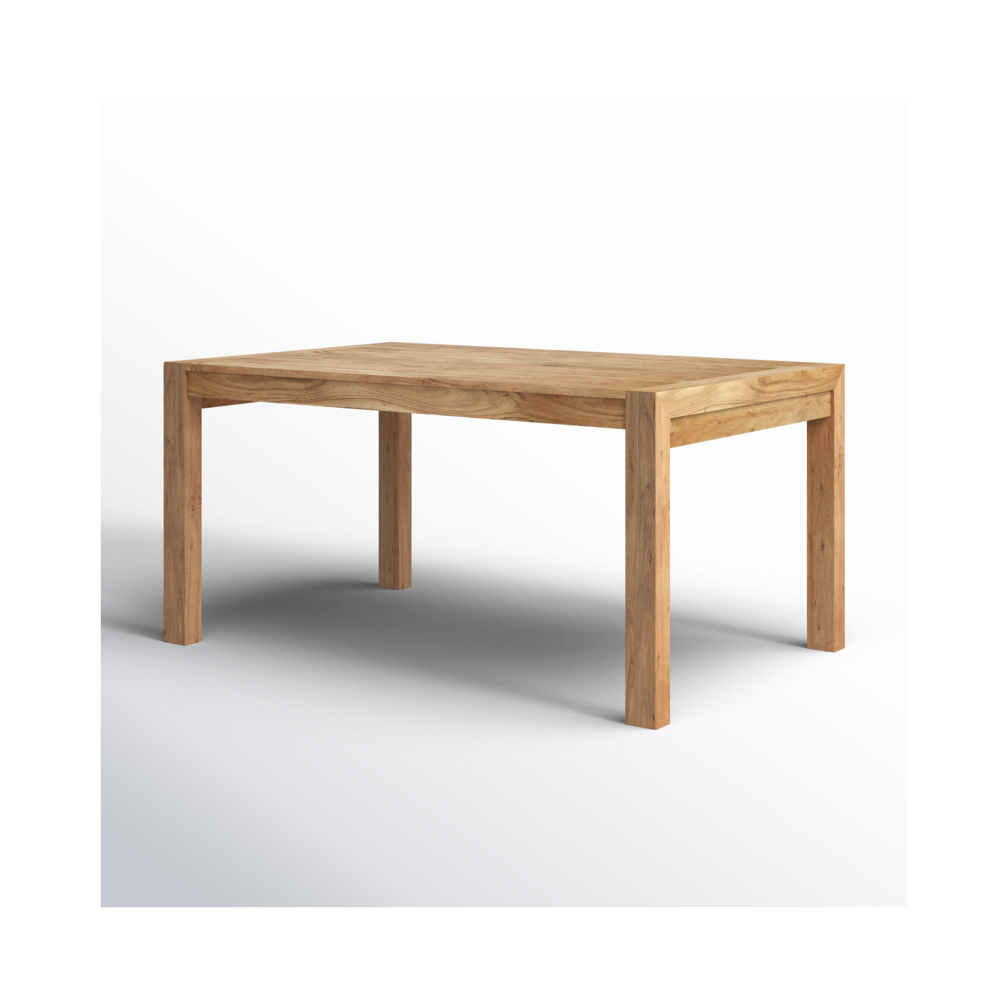 Uvita Teak Outdoor Dining Table, 38" W x 59" L x 29" H