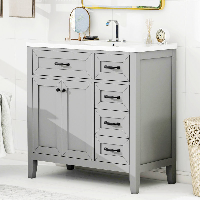 Meuble-lavabo avec tiroirs, meuble-lavabo avec tiroirs