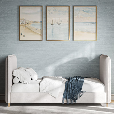 Pelham Boucle Upholstered Twin Daybed