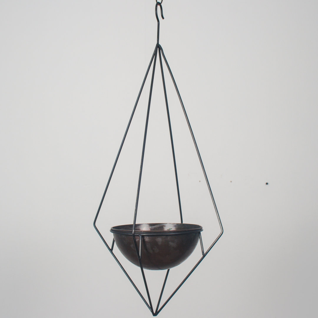 Wanamaker Handmade Metal Hanging Planter
