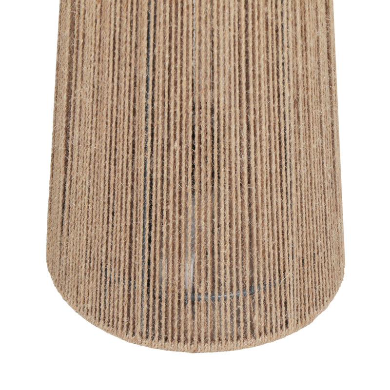 Natural Jute 2-Bulb Floor Lamp