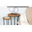 Sunset Outdoor Round Teak Side Table