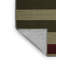 Tapis brun à rayures horizontales lavable à la machine-653549948