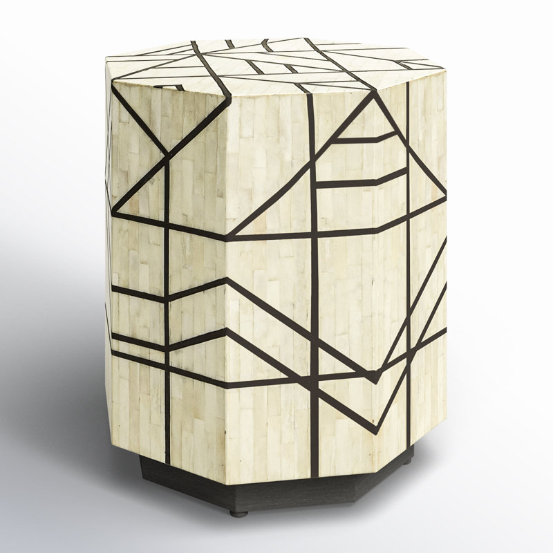 Greta Bone Inlay Side Table