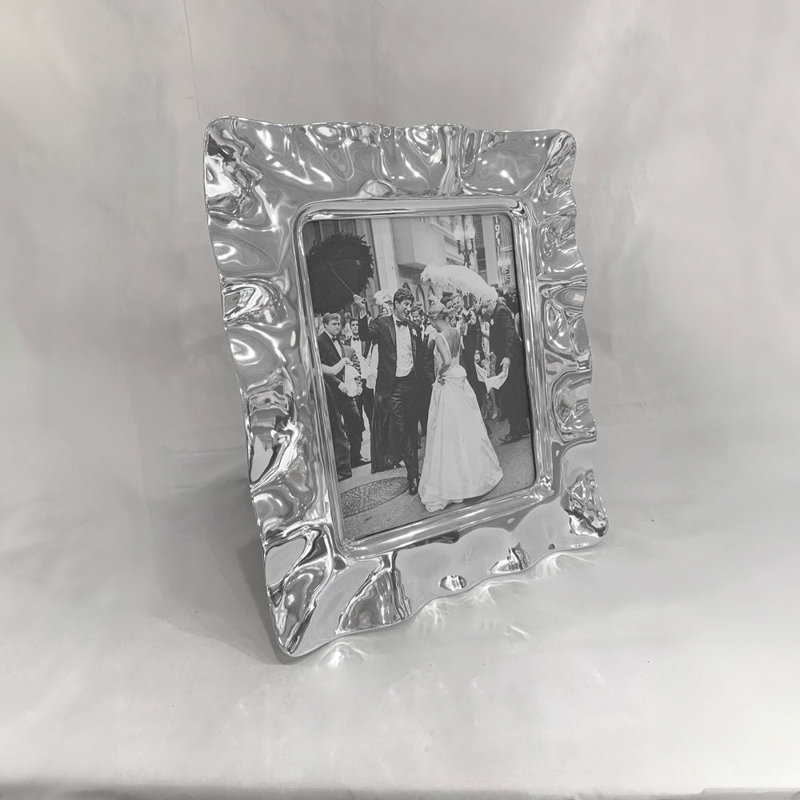 FRAME Silver Metal Picture Frame, 8" x 10"