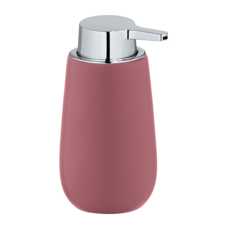 Sohvi Ceramic / Porcelain Soap / Lotion Dispenser, Dusky Pink