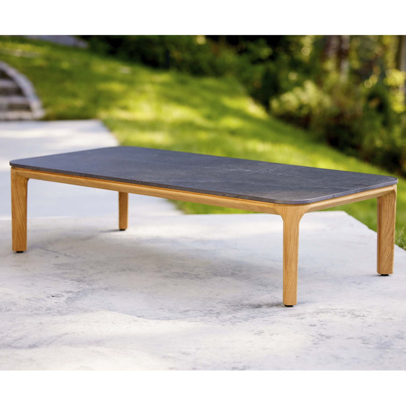 Aspect Outdoor Coffee Table, Fossil Gray