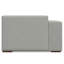 Chaise longue de style moderne l 44 po x P 69,5 po Rex-1376964558
