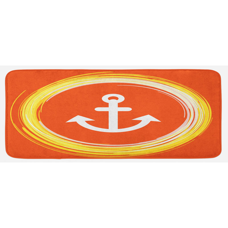 Tapis de cuisine ancre
