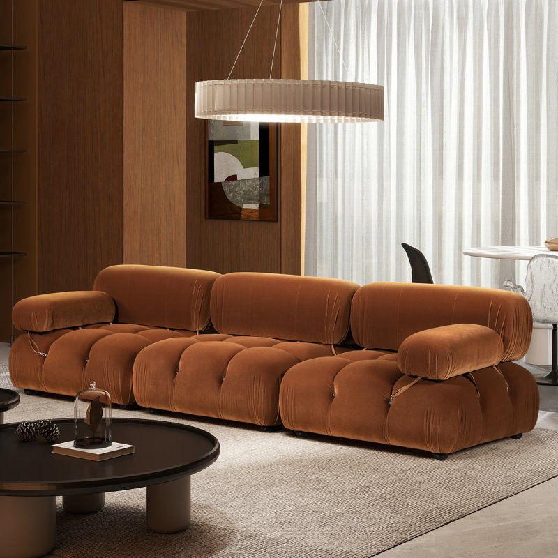 Canapé modulaire moderne 3 pièces Berglund
