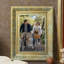 Cadre photo mural 8 pièces x 8 po or antique 8 po pour étagère de chambre à coucher