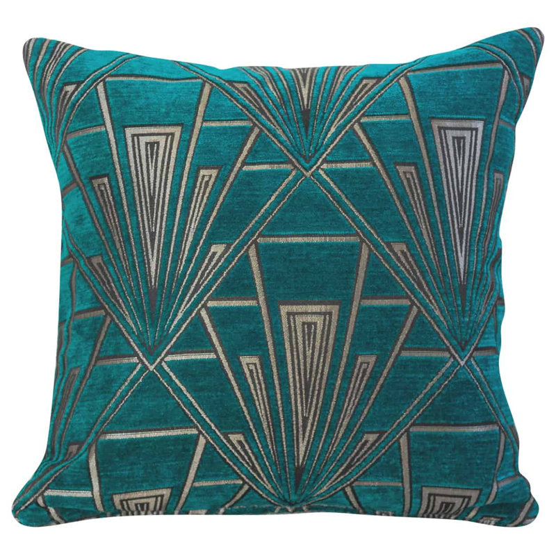 Geometric Cushion, 43x43cm, Synthetic filled