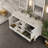 London 60" Double Bathroom Vanity-13172816