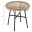 Gratian Round Metal Outdoor Side Table , 50cm cm W 50cm cm D