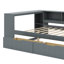 Lit plateforme double avec tablettes, tiroirs et tête de lit tapissier-1601352499-1601352498