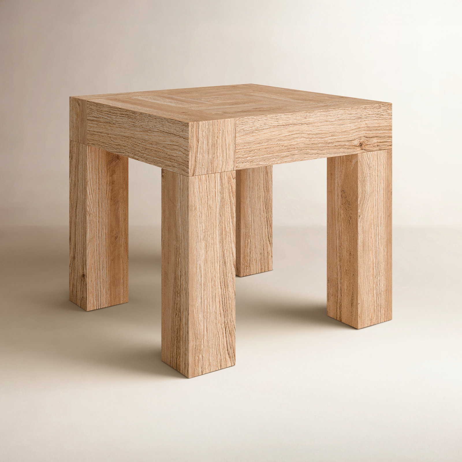 Adams 22" Oak End Table, Natural
