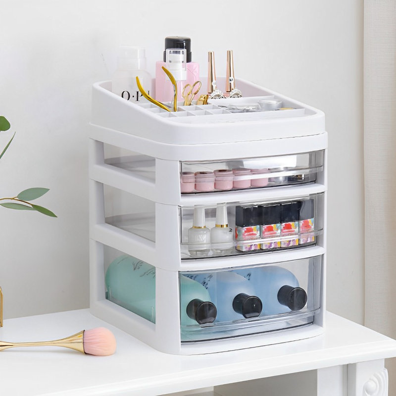 Dayhsaun Plastic Makeup Organizer