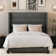Norine Tufted Wingback Upholstered Bed Frame