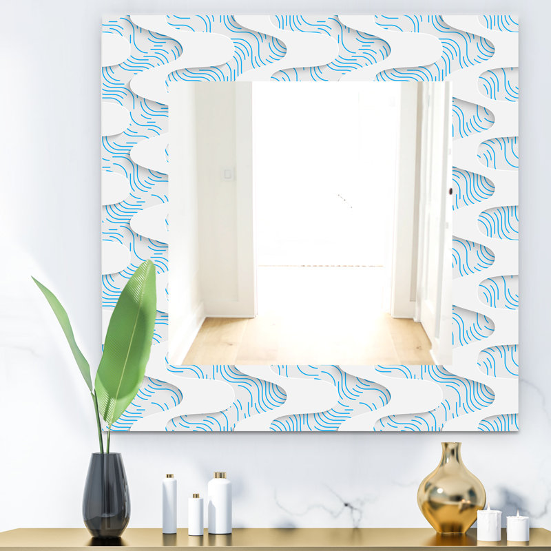 Miroir de salle de bain/meuble-lavabo scandinave 25, H 39,4 po x l 29,5 po