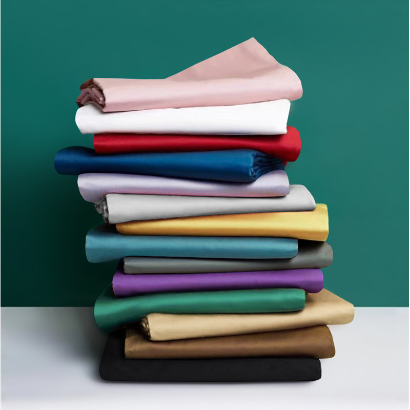 Standard Cotton Nursery Pillowcases - 500 Thread Count Travel-Friendly 13x18-Inch Envelope Closure Set?, Navy