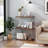 3-Tier Multipurpose Display Rack with Metal Frame
