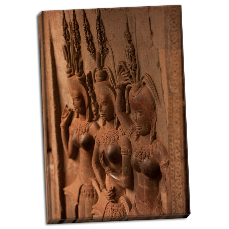 « apsara pas », reproduction de photo sur toile tendue