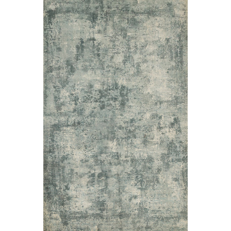 Tapis oriental d'aspect vieilli 6 x 8