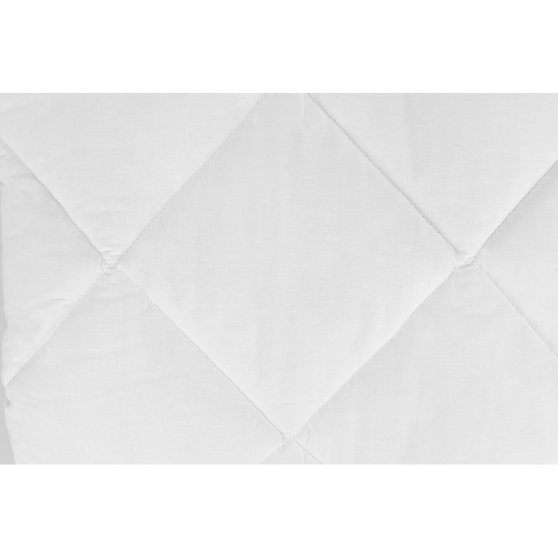 Courtepointe très luxueuse, 100% coton, 94,5 po x 86,6 po | Rembourrage en silicone (13,4 oz / verge carrée) | Lavable à la machine à 30 ° C, sans javellisant | Couleur blanche élégante, parfaite pour les chambres confortables et la décoration intérieure élégante