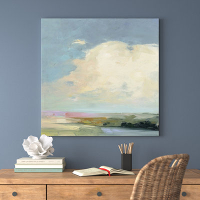 «Colorful Horizon II» par Julia Purinton, reproduction d'art sur toile