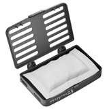 Itouchless Absorbx Odour Removal Kit With Replaceable Deodorizer, Stick On Deodorizer Activated Carbon Filters Eliminate Smell In Trash Can, Diaper Pail, Refrigerator, Closet, Shoes, Locker (2-pack)