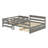Wood Bunk Bed With Trundle-1183494087