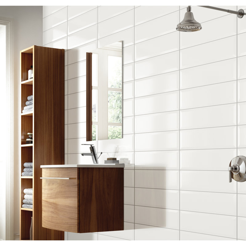 Carrelage mural 6 x 18 biseaux Daltile Annapolis Remix (15 pièces par carton) (11,28 pieds carrés par carton)
