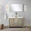 Ensemble de meuble-lavabo double avec robinet l 48 po x P 20 po Lafarre-679988370-679988372