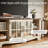 3-Piece Living Room Table Set, 66" TV Stand And 2 End Tables-632642388